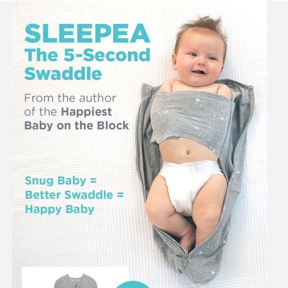 Happiest Baby Sleepea 5 Second Swaddle Small - Picture 2 of 3